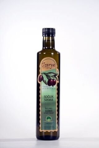 Erken Hasat Zeytinyağı Soğuk Sıkma 0.5L Koyu Renk Cam Şişe