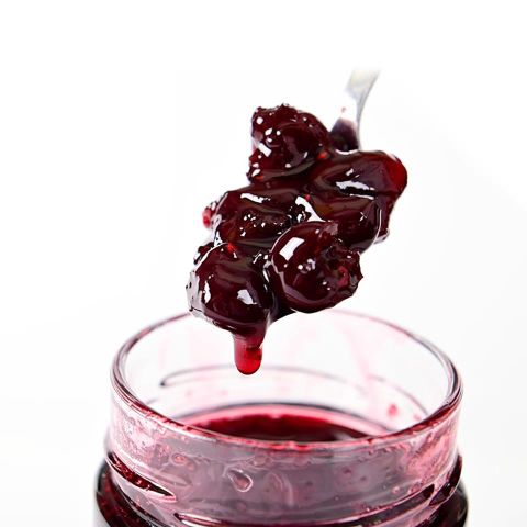 Şekesiz Vişne Reçeli Hurma Sulu Chia Tohumlu %65 Meyveli 380g Vegan Glutensiz