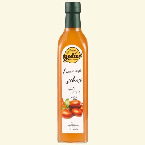 İçilebilir Doğal Fermantasyon Katkısız Hünnap Sirkesi 500ml