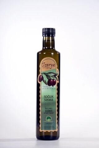 Erken Hasat Zeytinyağı Soğuk Sıkma 0.5L Koyu Renk Cam Şişe