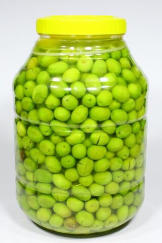 Kendin Tatlandır Ham Yeşil Zeytin (Küçük Çekirdekli) 3300 g