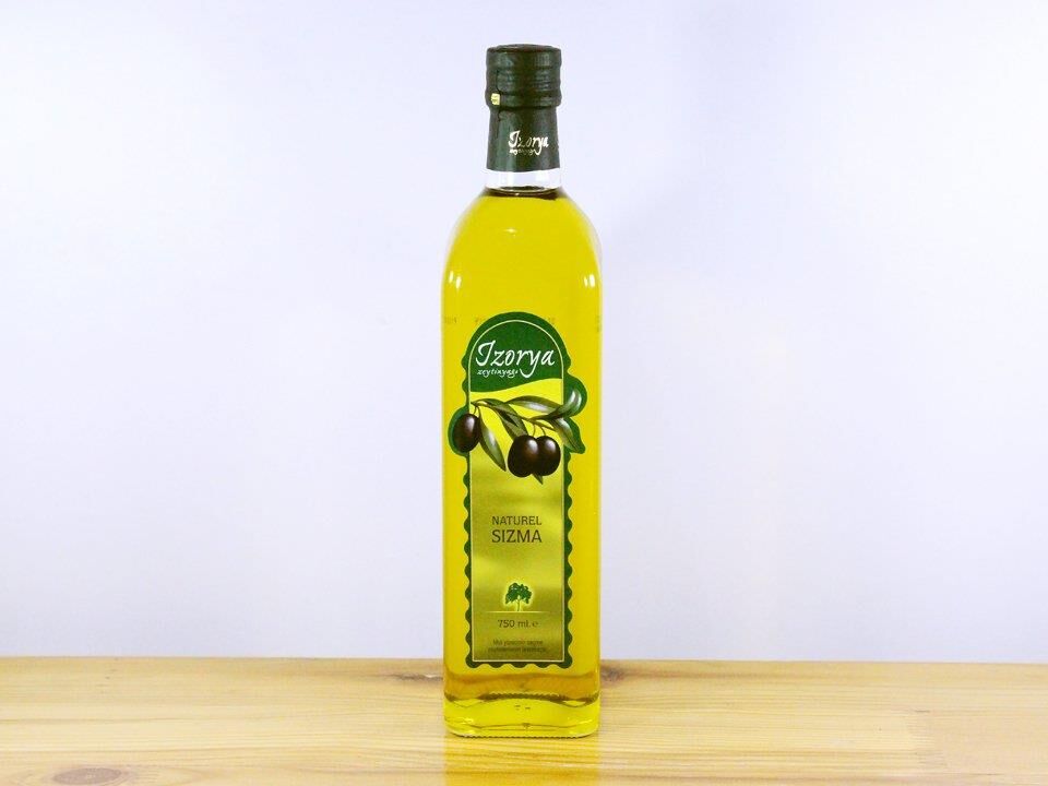 İZORYA SIZMA 0,75L CAM ZEYTİNYAĞI ŞEFAF ŞİŞE