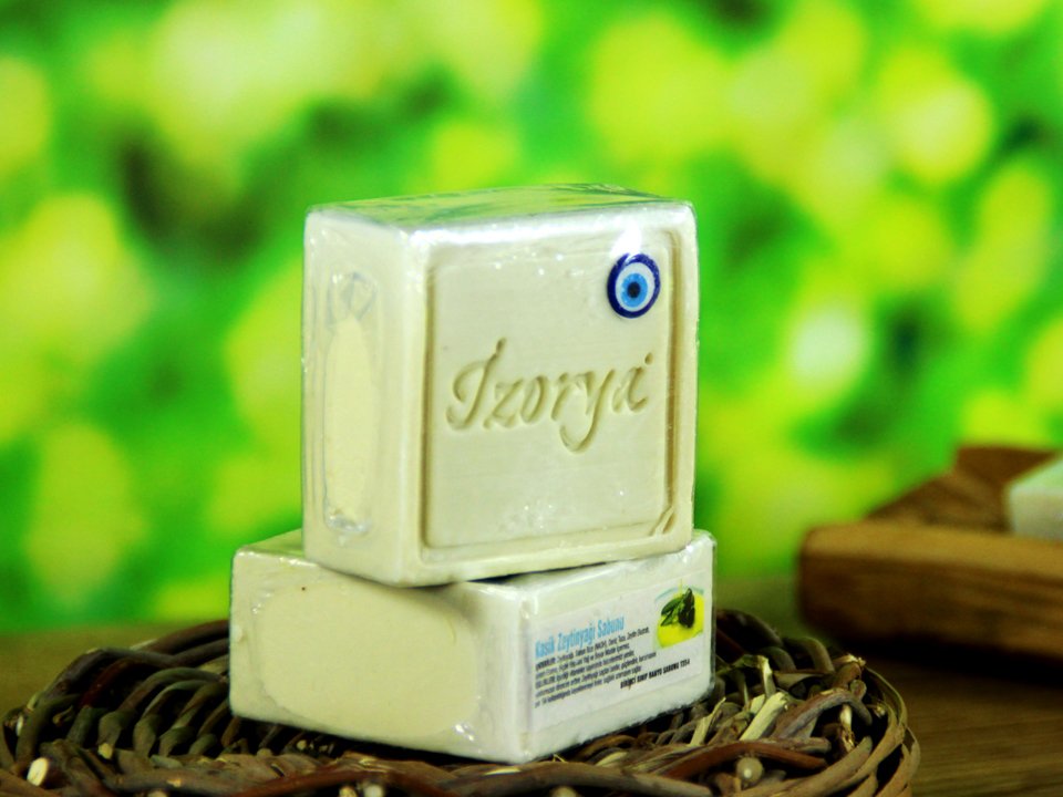 Doğal Zeytinyağlı Beyaz Sabun (Hamam Esanslı) 100g
