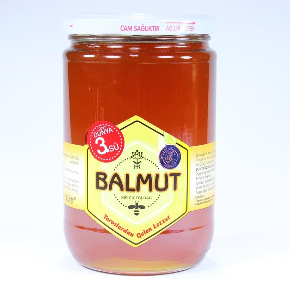 Organik Sertifikalı Süzme Polifloralı Çiçek Balı Ham Bal Apimondia Ödüllü Yayla Balı 850 g