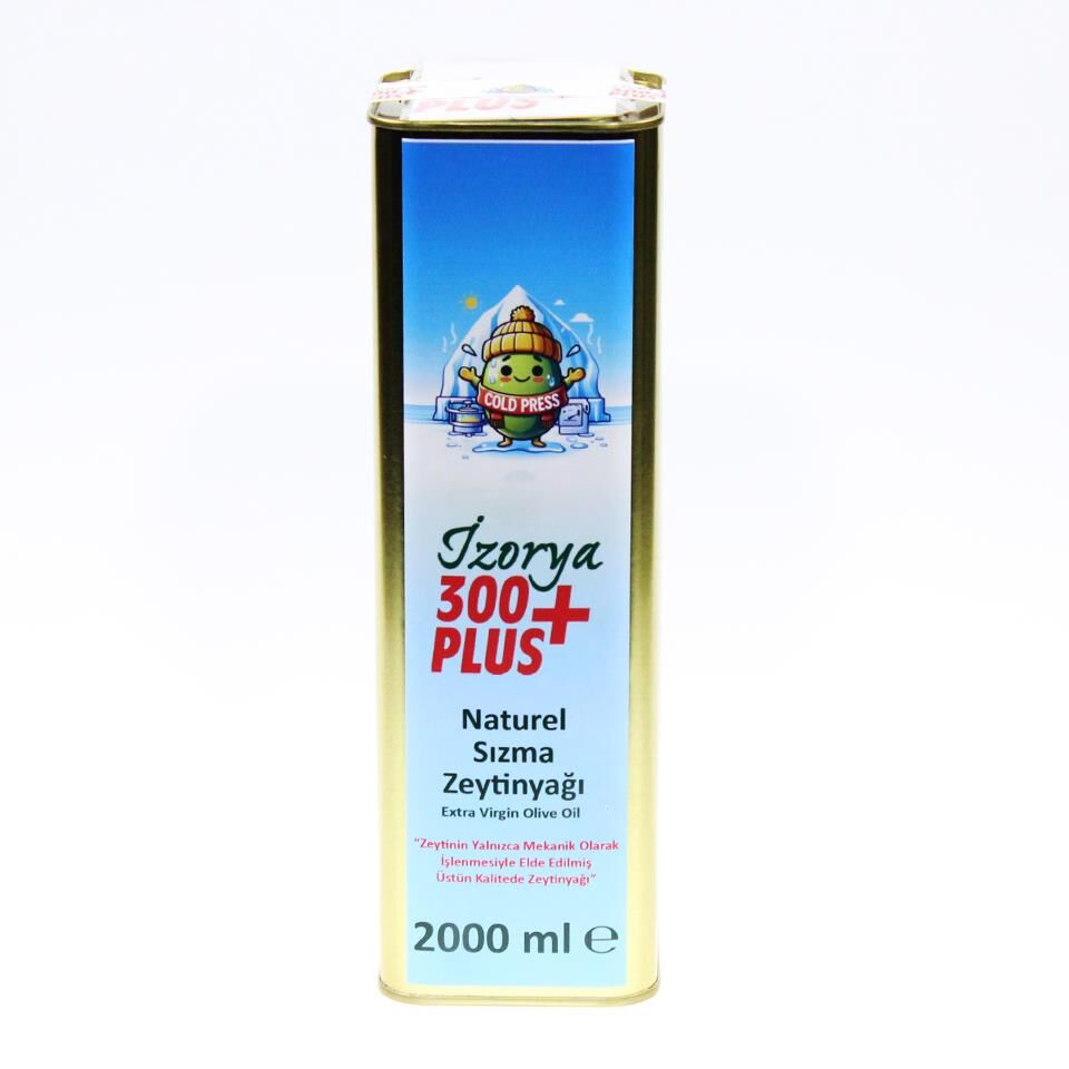 Yüksek Polifenollü Zeytinyağı 300+ Plus 2 L