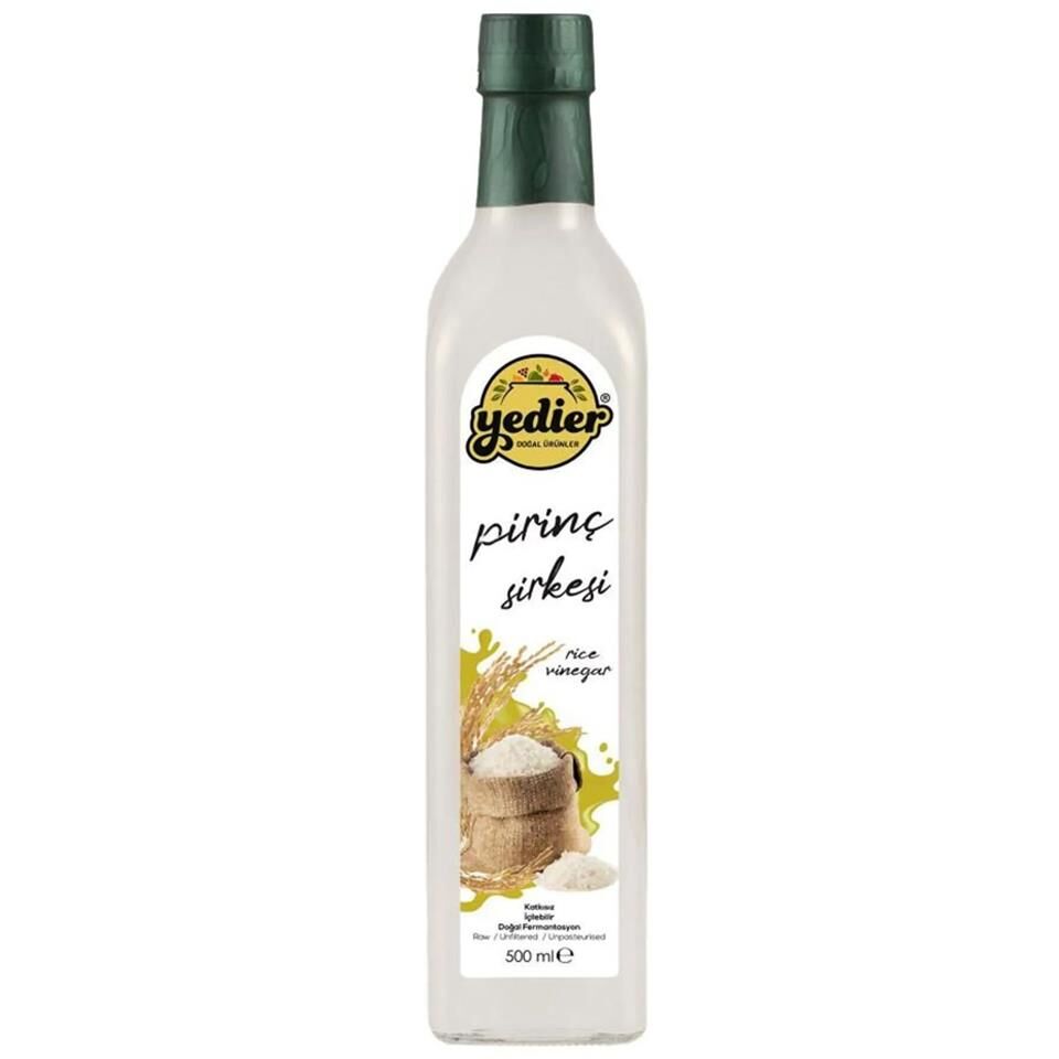 İçilebilir Doğal Fermantasyon Katkısız Pirinç Sirkesi 500ml