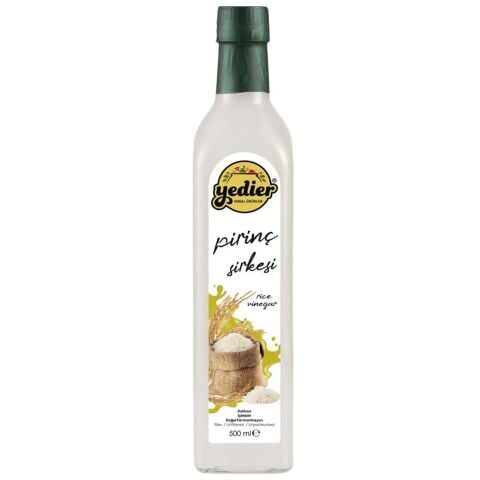 İçilebilir Doğal Fermantasyon Katkısız Pirinç Sirkesi 500ml