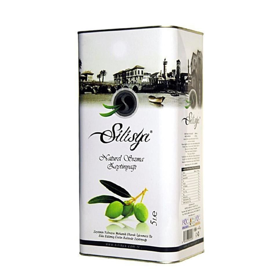 Naturel Sızma Zeytinyağı 5L.Teneke