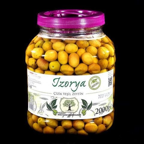 Çizik Yeşil Zeytin 2000G