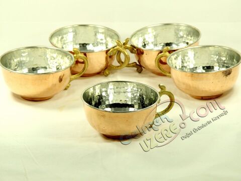 Bakır Tas Küçük (Bakır Rengi)