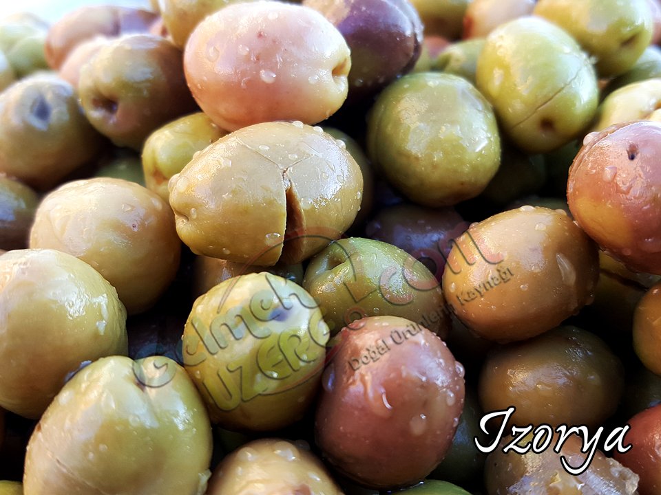 Acı Yeşil Zeytin (Kırma)2KG.