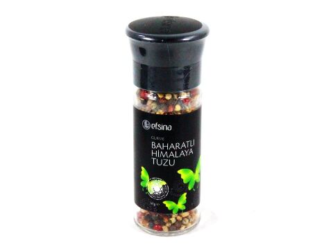 Baharatlı Himalaya Tuzu (Değirmenli) 65G.
