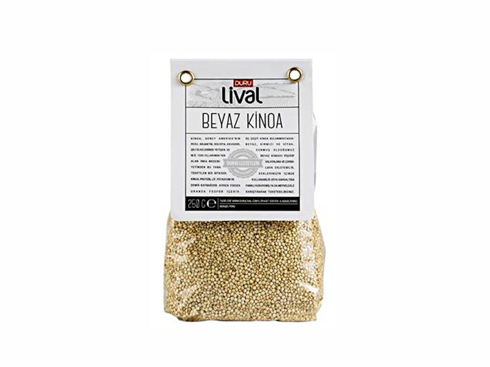 DURU LİVAL BEYAZ KİNOA 250G.