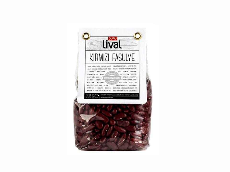DURU LİVAL KIRMIZI FASÜLYE 250G.