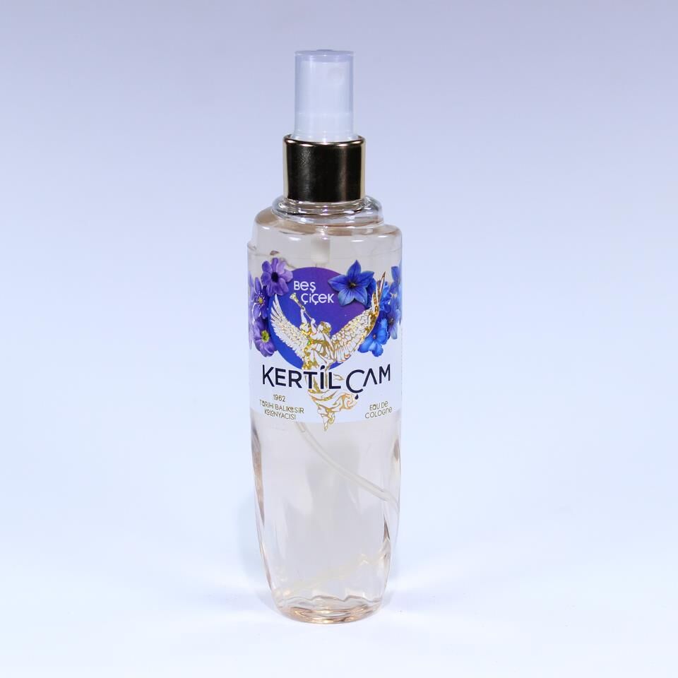 1962 Tarihi Balıkesir Kolonyacısı Beş Çiçek Kolonyası Sprey 150 ml Eau De Cologne