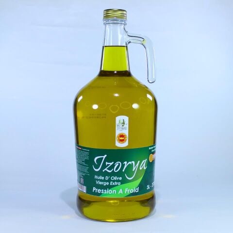 Natürel Sızma Mut Zeytinyağı Galon Cam 3 L