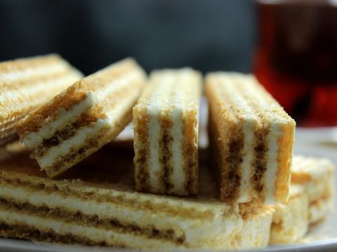 Geleneksel Taze Butik Üretim Çıtır El Yapımı Sade Gofret 450g.
