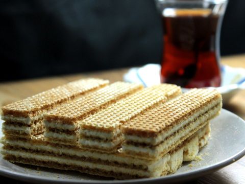 Geleneksel Taze Butik Üretim Çıtır El Yapımı Sade Gofret 450g.