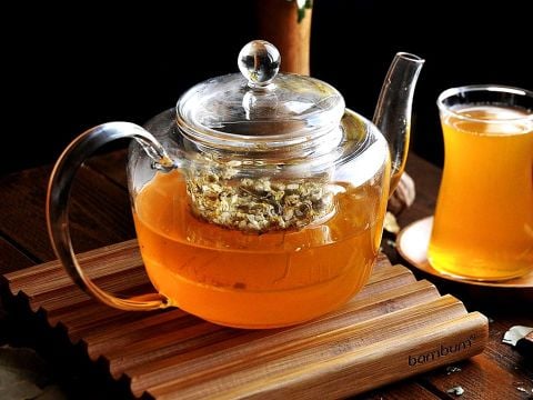 Taşev Folium Süzgeçli Demlik 800ml (cam)