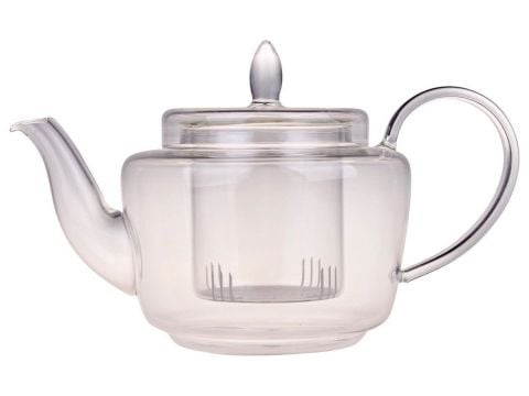 Taşev Folium Süzgeçli Demlik 800ml (cam)