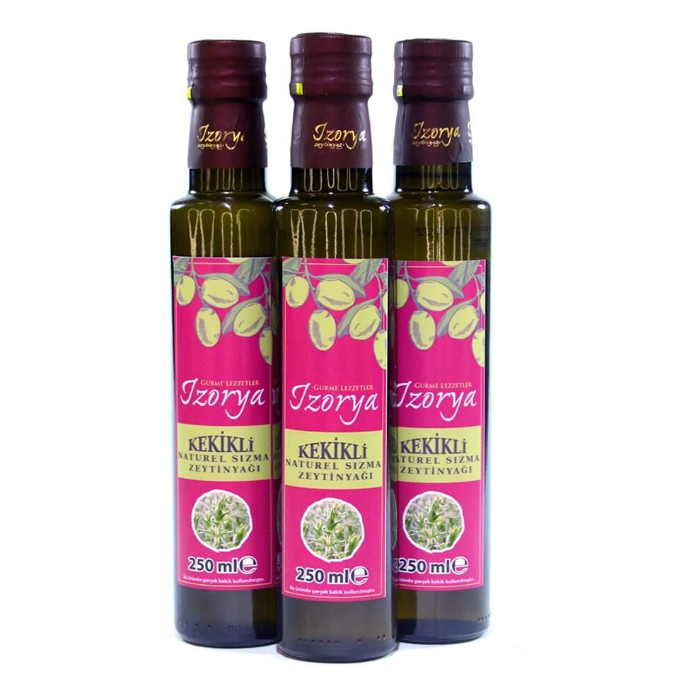 İzorya Gerçek Kekikli Zeytinyağı (Gerçek Kekikli Mut Zeytinyağı) 250 ml