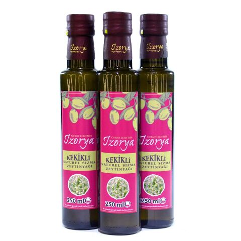 İzorya Gerçek Kekikli Zeytinyağı (Gerçek Kekikli Mut Zeytinyağı) 250 ml