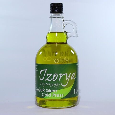 Natürel Sızma Mut Zeytinyağı Galon Cam Şişe 1 Litre