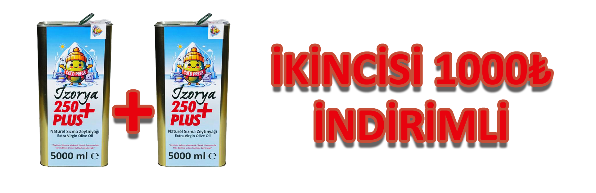 İkincisi 1000 TL İndirimli